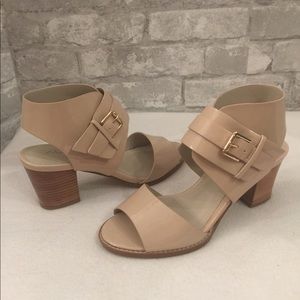 Aldo nude patent heels